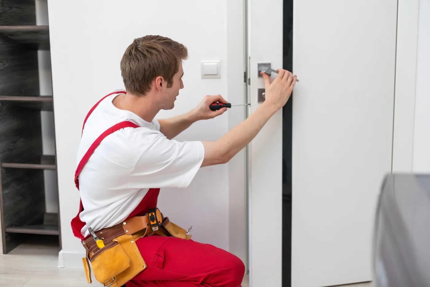 Réglage d'une serrure de porte intérieure à Chennevières